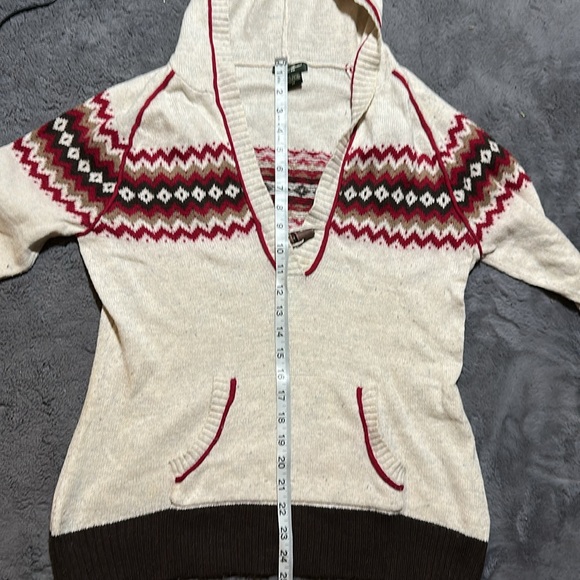 Eddie Bauer Vintage hooded sweater - Picture 8 of 9